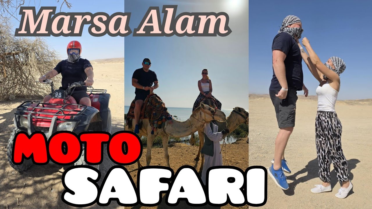 Мото-сафари в Марса-Аламе! Незабываемое приключение. Квадроциклы, верблюды и пустыня.