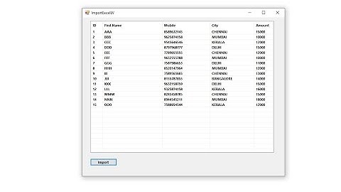 How to Import Excel File into Listview - VB.net @mikecodz2821