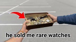 I Paid 400 For A Collectors Vintage Watch Collection Omega Found