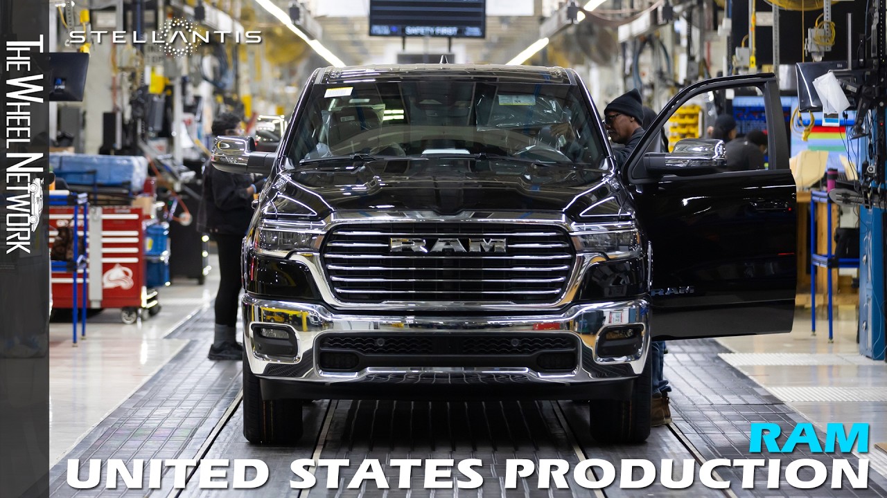 How Ram Trucks Are Built | Inside Stellantis’ Sterling Heights Factory (Michigan)