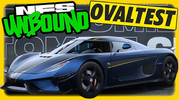 FASTEST CAR IN NFS UNBOUND? ★ KOENIGSEGG REGERA [S+ Class] ★ NFS Unbound Oval Testing