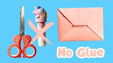 DIY A4 Paper Envelope | No Glue | Easy Origami Envelope Tutorial