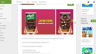 Playstore Display - Fruit Slices Knife Master screenshot 3