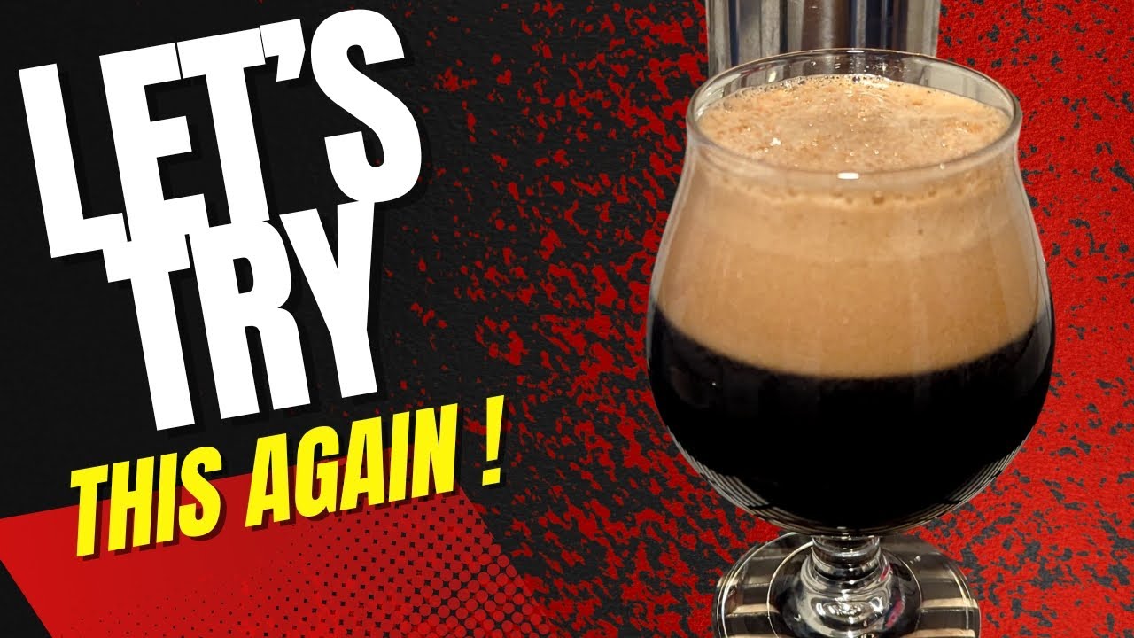 Marshmallow Chocolate Stout -  redo