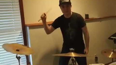 Paint It Black On The Crappy China Cymbal