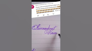 Happy birthday Simranpreet Kaur # name #write#in#cursive#writing#beautiful#short
