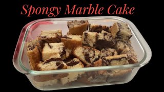 മാർബിൾ കേക്ക് | Soft and Spongy Marble Cake ** Wonder Me !! screenshot 1