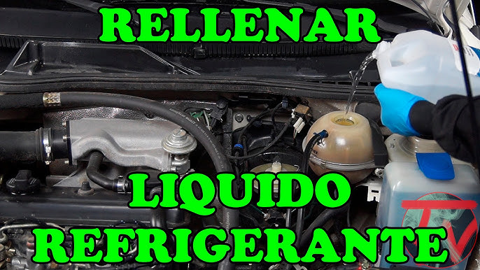 Cómo rellenar liquido refrigerante del coche 