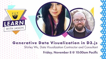 Generative Data Visualization in D3.js pt.2 (with Shirley Wu) — Learn With Jason