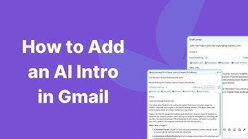 How to Create AI-Generated Personalized Intros in Gmail