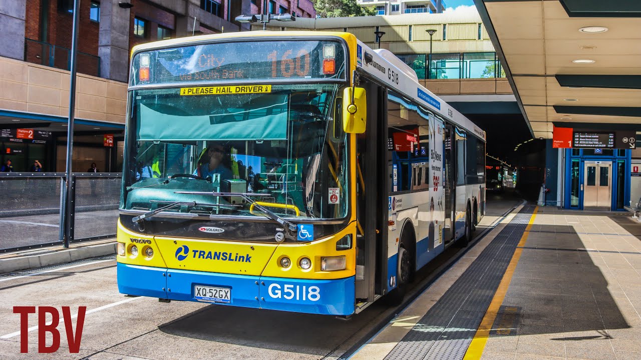 SEQ, AU 160 IB Garden City Bus Depot to Queen Street Bus Station