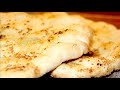 Sprøde, lækre hvidløgsbrød af pizzadej - Pizza-hvidløgsbrød - Opskrift # 274