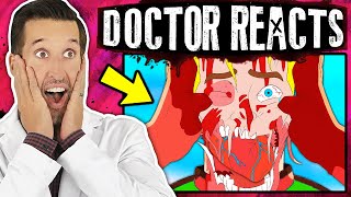ER Doctor REACTS to Insane DEATH BATTLE! Fight Injuries