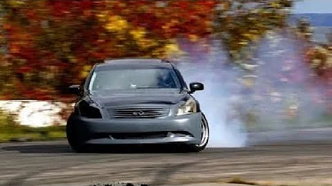 VQ35HR G35s drift pov