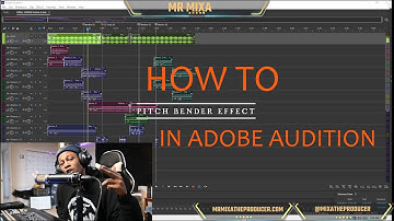 HOW TO USE PITCH BENDER EFFECT IN ADOBE AUDITION 2022
