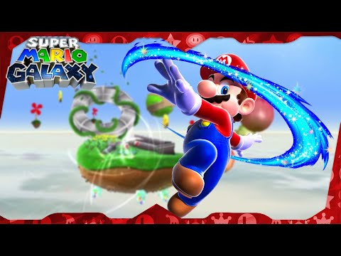 Super Mario Galaxy Walkthrough ᴴᴰ | Gusty Garden Galaxy (All Power Stars)
