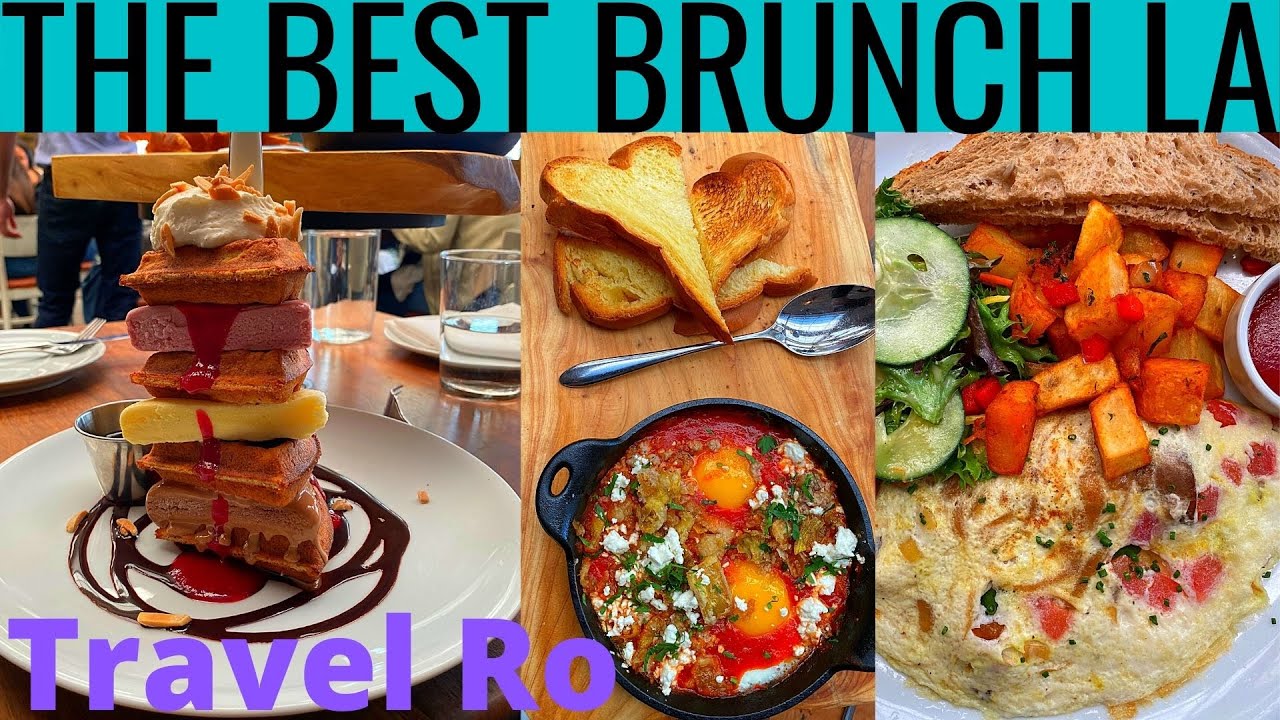 THE BEST LUNCH BRUNCH IN LOS ANGELES | BEAUTIFUL RESTAURANT BEAUTIFUL