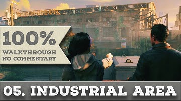 Quantum Break Walkthrough part 5 INDUSTRIAL AREA (Hard, All Collectibles)