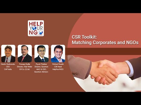 CSR Toolkit – Matching Corporates and NGOs