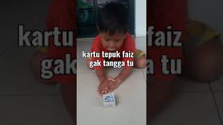 cuma bocil SD kelas 1 jago tepuk kartu faiz  @pedagangmainan