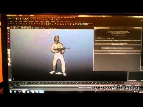 Python script animation in Maya.