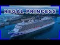 Cruiseship Regal Princess departure Rostock Warnemünde | Droneshots | 4K