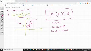 CAIE A-Level Mathematics| Pure Math-3 : Loci with Complex Numbers (Part-2)