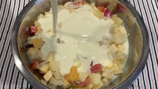 HOW TO MAKE FRUIT SALAD | FILIPINO FRUIT SALAD | FILIPINO DESSERT HOW TO MAKE FRUIT SALAD | FILIPINO FRUIT SALAD | FILIPINO DESSERT