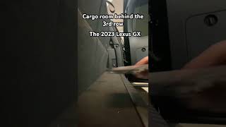 Cargo room in @lexus gx @TedwardDrives