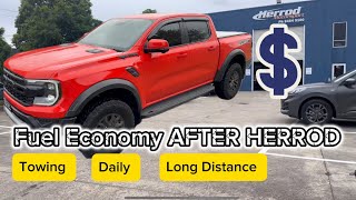 HERROD PERFORMANCE FUEL ECONOMY | Ford Ranger Raptor 2024 | Michael Scerri