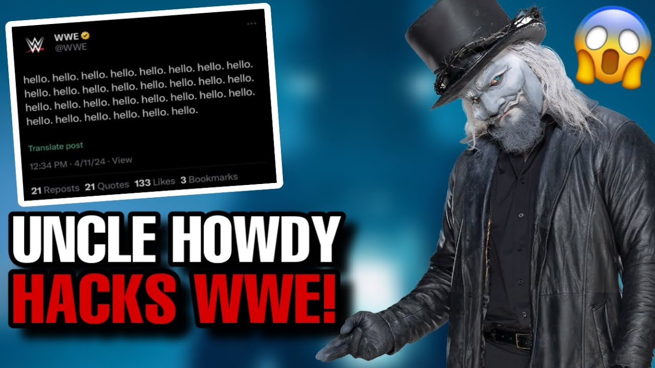 UNCLE HOWDY HACKS WWE! NEW WHITE RABBIT TEASE ON WWE SOCIAL MEDIA!