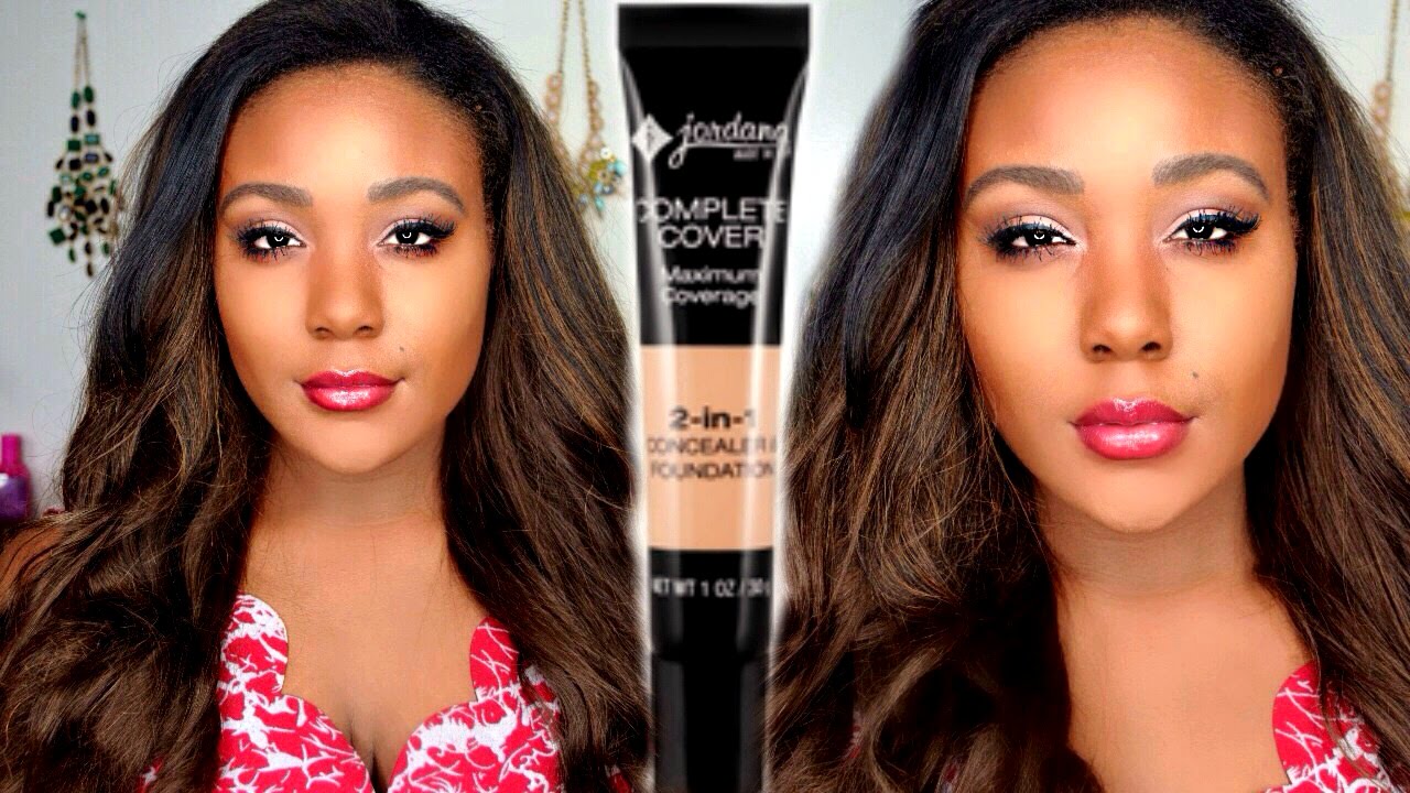 How To Apply Foundation DRUGSTORE Flawless Skin FULL Coverage
