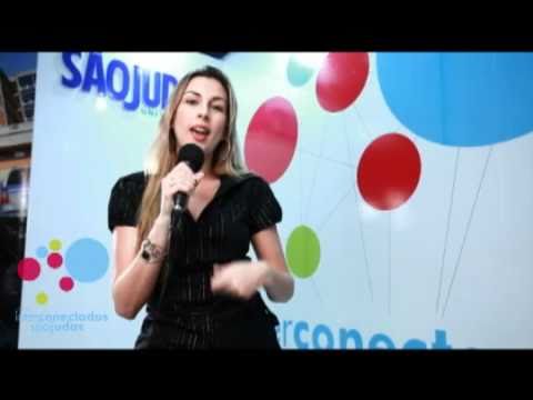 Michelle Giannella, apresentadora de TV e estudant...