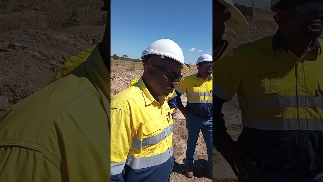 Honourable Minister of Mines and Mining Development Zhemu Soda visited Karo Mine