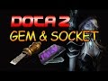 Dota 2: How to Socket Gems (2017) - YouTube
