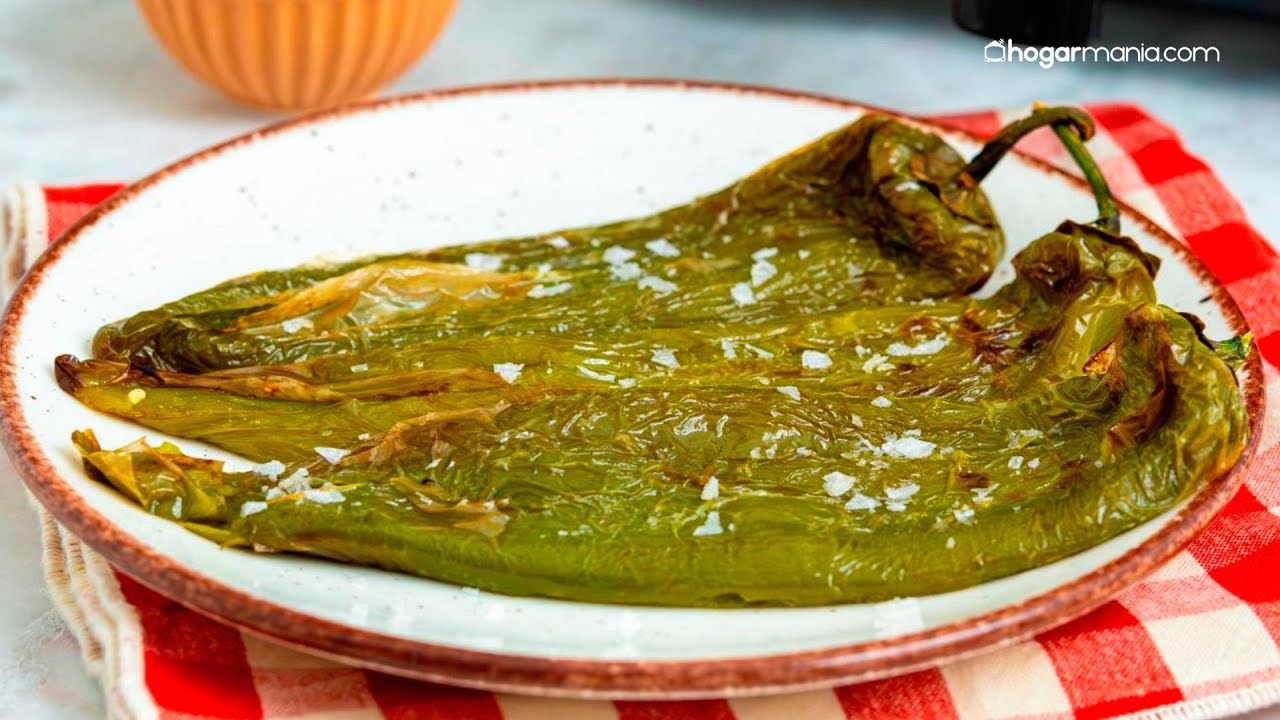 Pimientos fritos en freidora de aire ¡Listos en minutos!