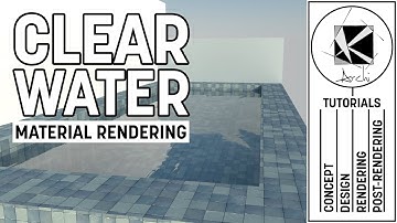 Learn to create Clear Water Material Tutorial - Vray 2.0 and Sketchup 2016
