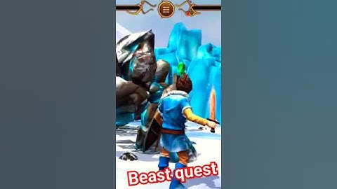 beast quest! offline game. defeated an enemy