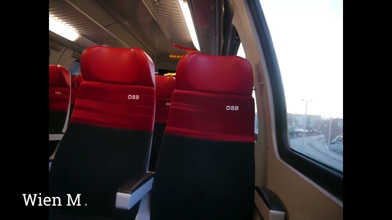 ÖBB CityJet Class 1116 Ride: Wien Hauptbahnof - Wien Meidling