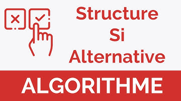 Algorithme #12 : Structure conditionnelle alternative  Si ... Alors ... Sinon .... Fin Si  (Darija)