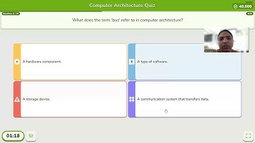 Quiz | Pedagogy | Computer Organization and Architecture, Mrs. A.Tamizharasi,AP/CSE,RMDEC
