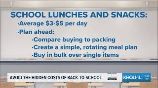 Financial expert shares tips to budget for school expenses