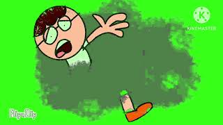 Fight Cloud Green Screen