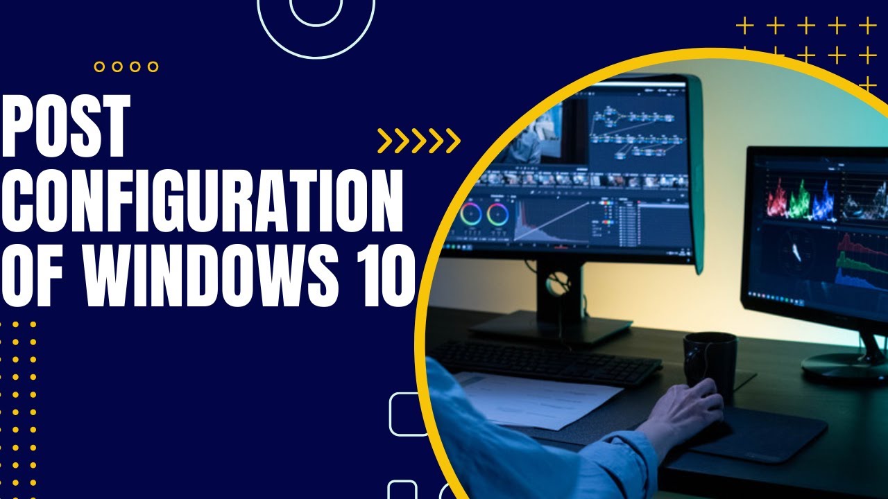 Post Configuration of Windows 10 in Hindi/Urdu - YouTube