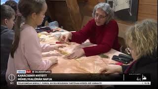 Karácsonyi Nyitott Műhelygalériák Napja - M1 Híradó 2025-12-14 15:00