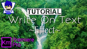 cara membuat Write on Text Effect|Kinemaster Tutorial