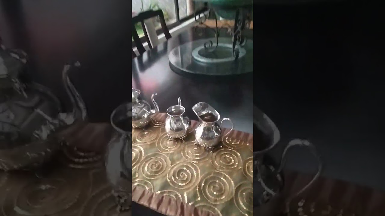 1890 silver tea set 900 silver