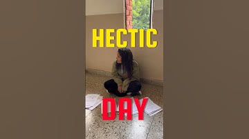 Hectic Day in My Life as an IITian😰🤯 #minivlog #shorts