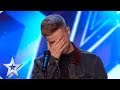 Marks emotional tribute to brother leaves audience in tears  auditions  bgt 2019