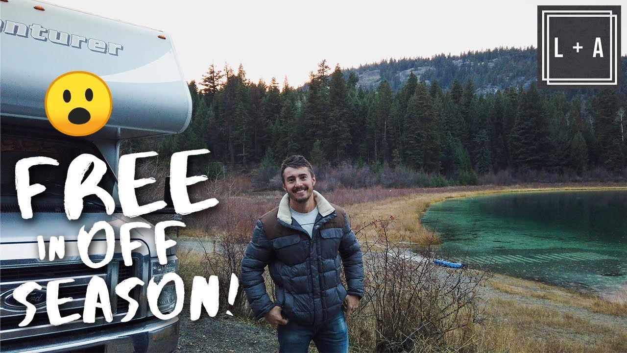 Off Season Camping in Canada's Mountains RV Life vlog YouTube
